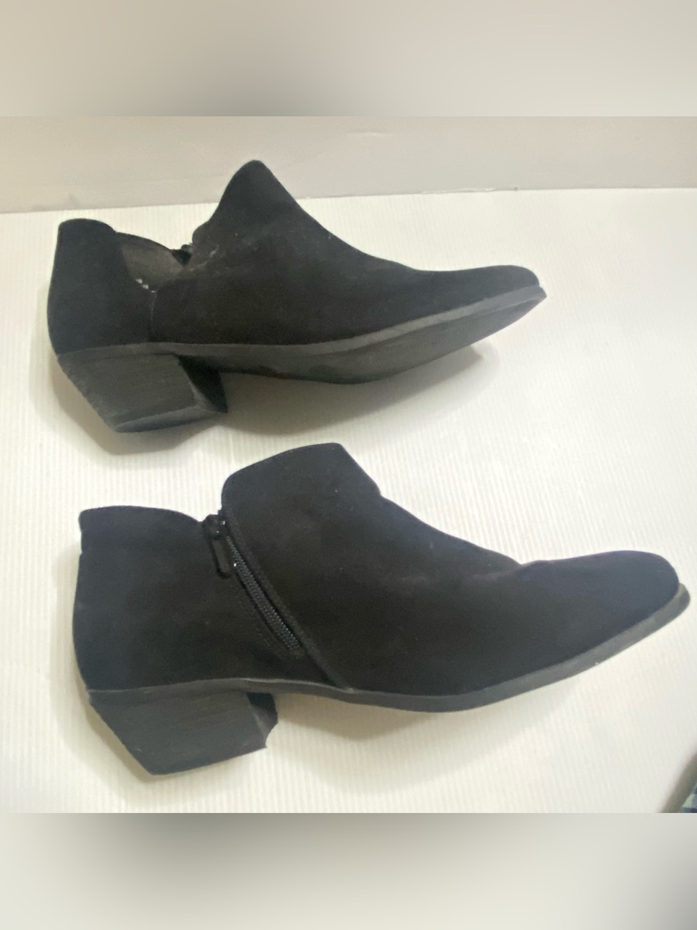 Torrid Classic Women's Black Suede Ankle Boot size 12WW